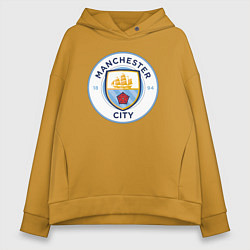 Женское худи оверсайз Manchester City FC