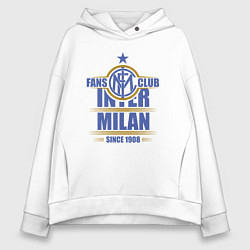 Женское худи оверсайз Inter Milan fans club