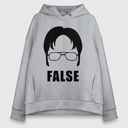 Женское худи оверсайз Дуайт Шрут