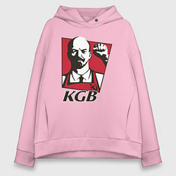 Женское худи оверсайз KGB Lenin