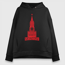 Женское худи оверсайз Kremlin Moscow