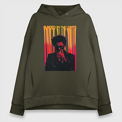 Женское худи оверсайз Blinded by the lights