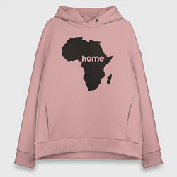 Женское худи оверсайз Africa home
