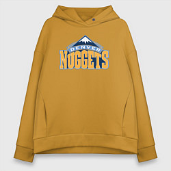 Женское худи оверсайз Denver Nuggets