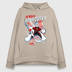 Женское худи оверсайз Бобровский Флорида Пантерз