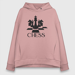 Женское худи оверсайз Chess play