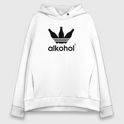 Женское худи оверсайз Alkohol