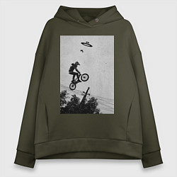 Женское худи оверсайз UFO BMX