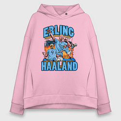 Женское худи оверсайз Эрлинг Холанд Манчестер Сити 9