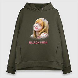 Женское худи оверсайз Lisa Blackpink