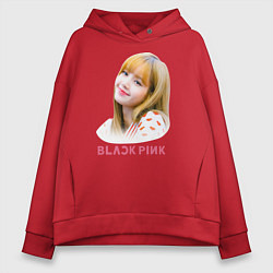 Женское худи оверсайз Lisa Blackpink