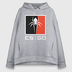 Женское худи оверсайз CS spider