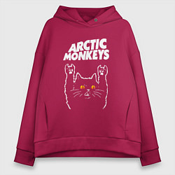 Женское худи оверсайз Arctic Monkeys rock cat