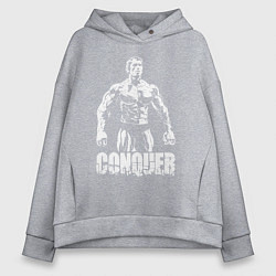 Женское худи оверсайз Arnold conquer