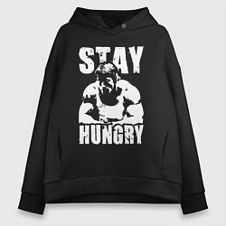 Толстовка оверсайз женская Arnold motivation, цвет: черный