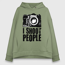 Женское худи оверсайз Shoot photographer