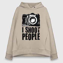 Женское худи оверсайз Shoot photographer