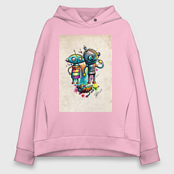 Женское худи оверсайз Machinarium