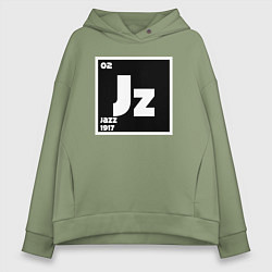 Женское худи оверсайз Jazz 1917