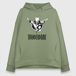 Женское худи оверсайз Thunderdome v 2