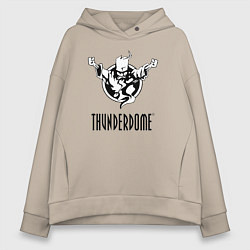 Женское худи оверсайз Thunderdome v 2