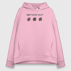 Женское худи оверсайз Северная жара