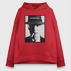 Женское худи оверсайз Взгляд Оппенгеймера