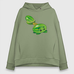 Женское худи оверсайз Арбузик