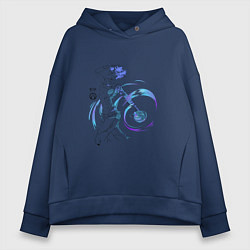 Женское худи оверсайз Майя Borderlands