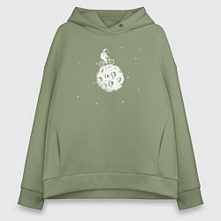 Женское худи оверсайз Bike space