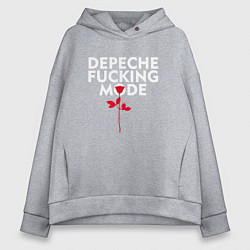 Женское худи оверсайз Depeche Mode - Rose mode