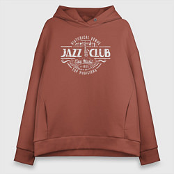 Женское худи оверсайз Jazz club