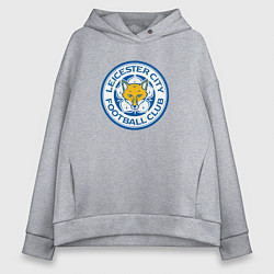 Женское худи оверсайз Leicester city fc