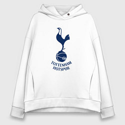 Толстовка оверсайз женская Tottenham Hotspur fc sport, цвет: белый