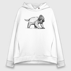 Женское худи оверсайз Медоед модный