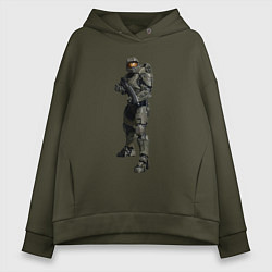 Женское худи оверсайз Мастер Чиф