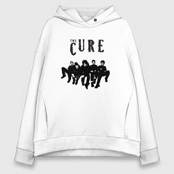 Женское худи оверсайз The Cure - A Band