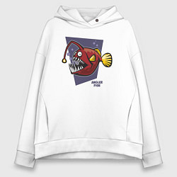 Женское худи оверсайз Морской чёрт