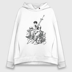 Женское худи оверсайз Берсерк манга и аниме