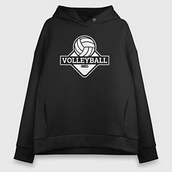 Женское худи оверсайз Volleyball club