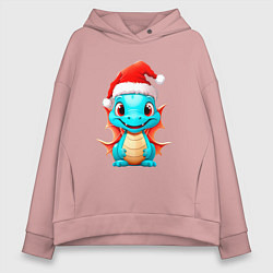 Женское худи оверсайз Маленький дракон 2024