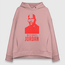 Женское худи оверсайз Jordan in red