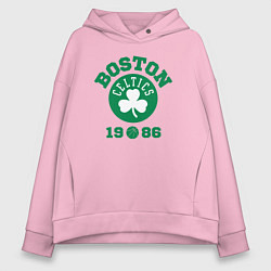 Женское худи оверсайз Boston Celtics 1986