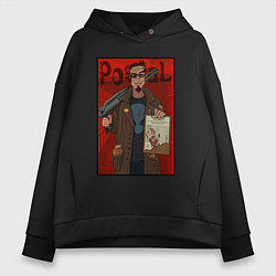 Женское худи оверсайз Postal - petition