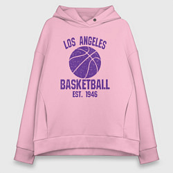 Женское худи оверсайз Basketball Los Angeles