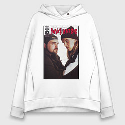 Женское худи оверсайз Jay and Silent Bob