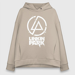 Женское худи оверсайз Linkin Park - white