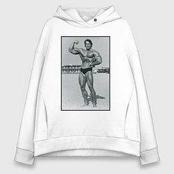 Женское худи оверсайз Mister Schwarzenegger