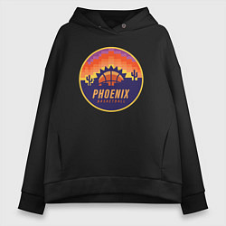 Женское худи оверсайз Phoenix basketball