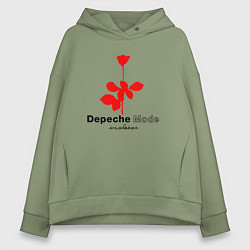 Женское худи оверсайз Depeche Mode - Violator album logo